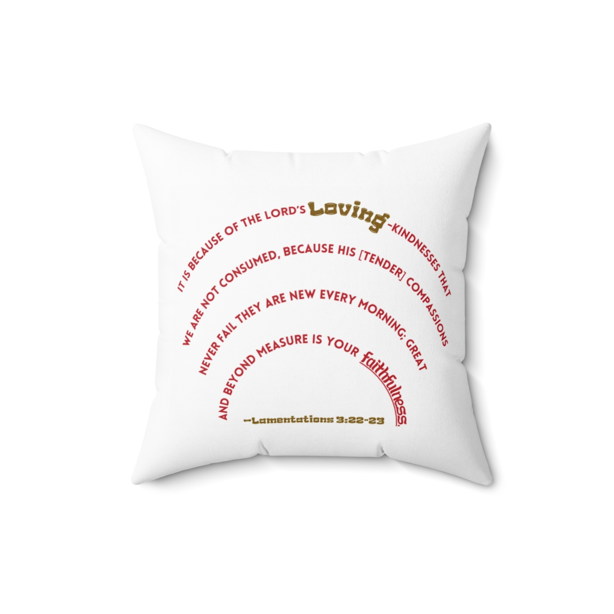 Speak Love Square Pillow♥️ - Image 2