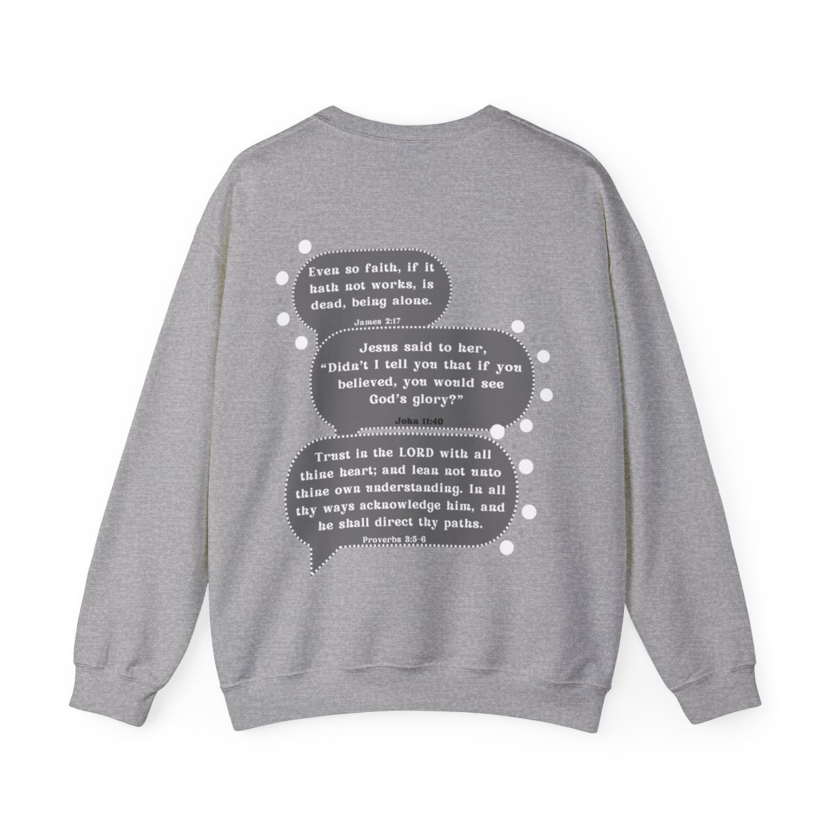 Speak Faith Crewneck Sweatshirt - Image 4