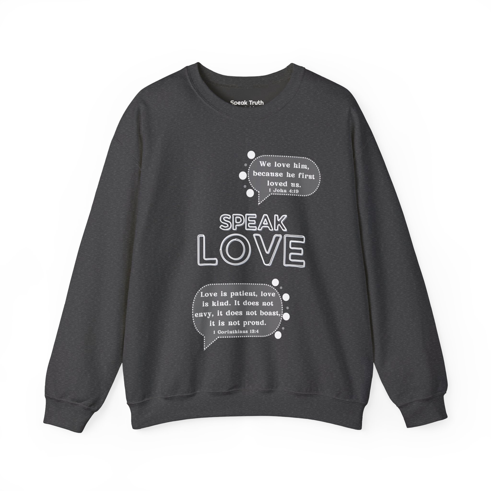 Speak Love Crewneck Sweatshirt - Image 12