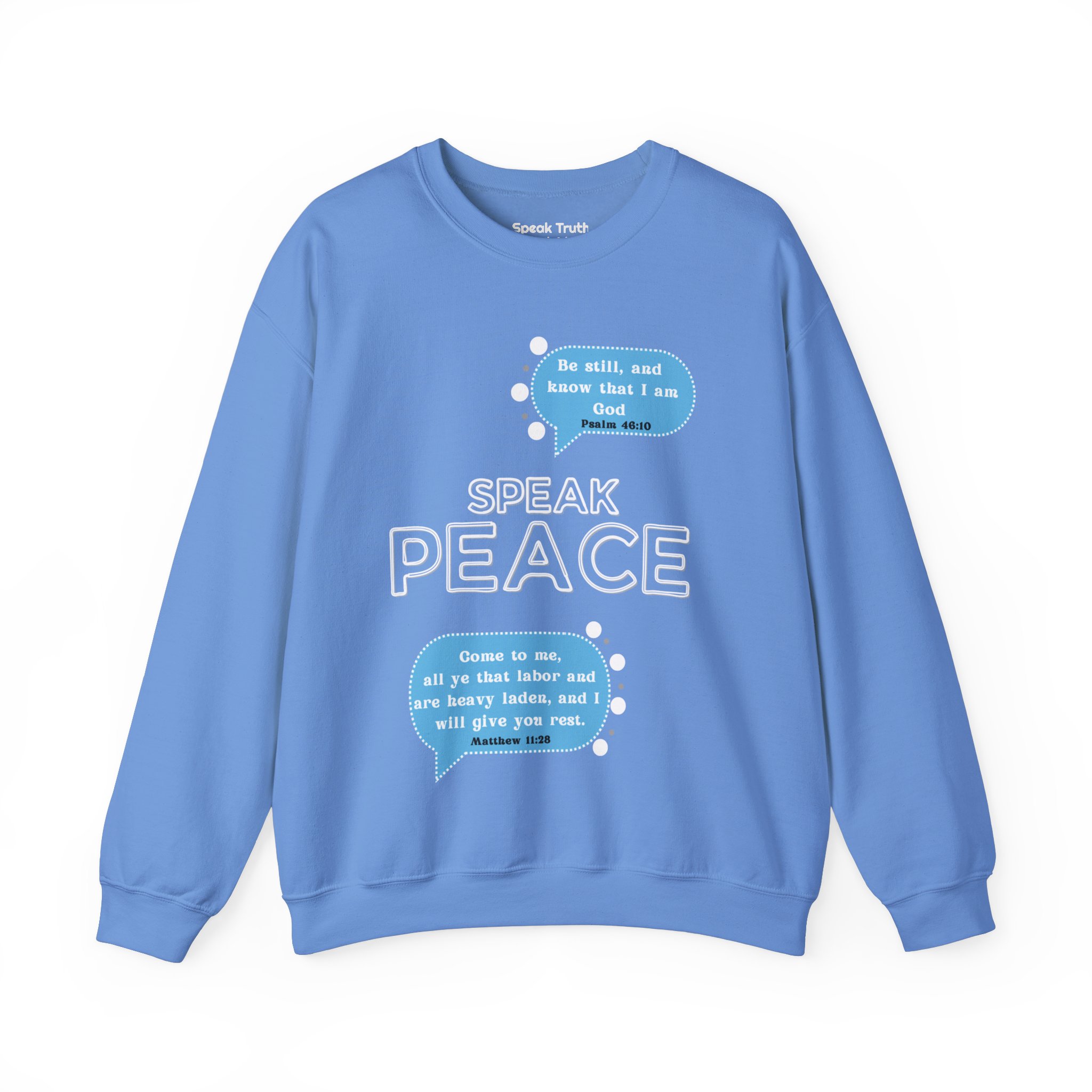 Speak Peace Crewneck Sweatshirt