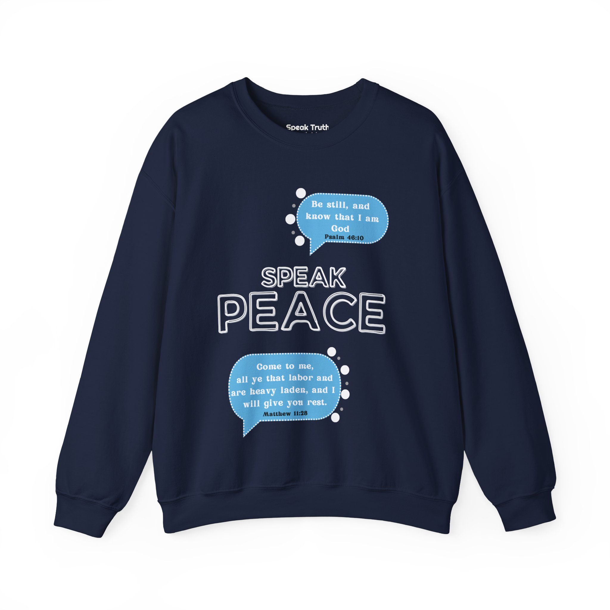 Speak Peace Crewneck Sweatshirt - Image 23