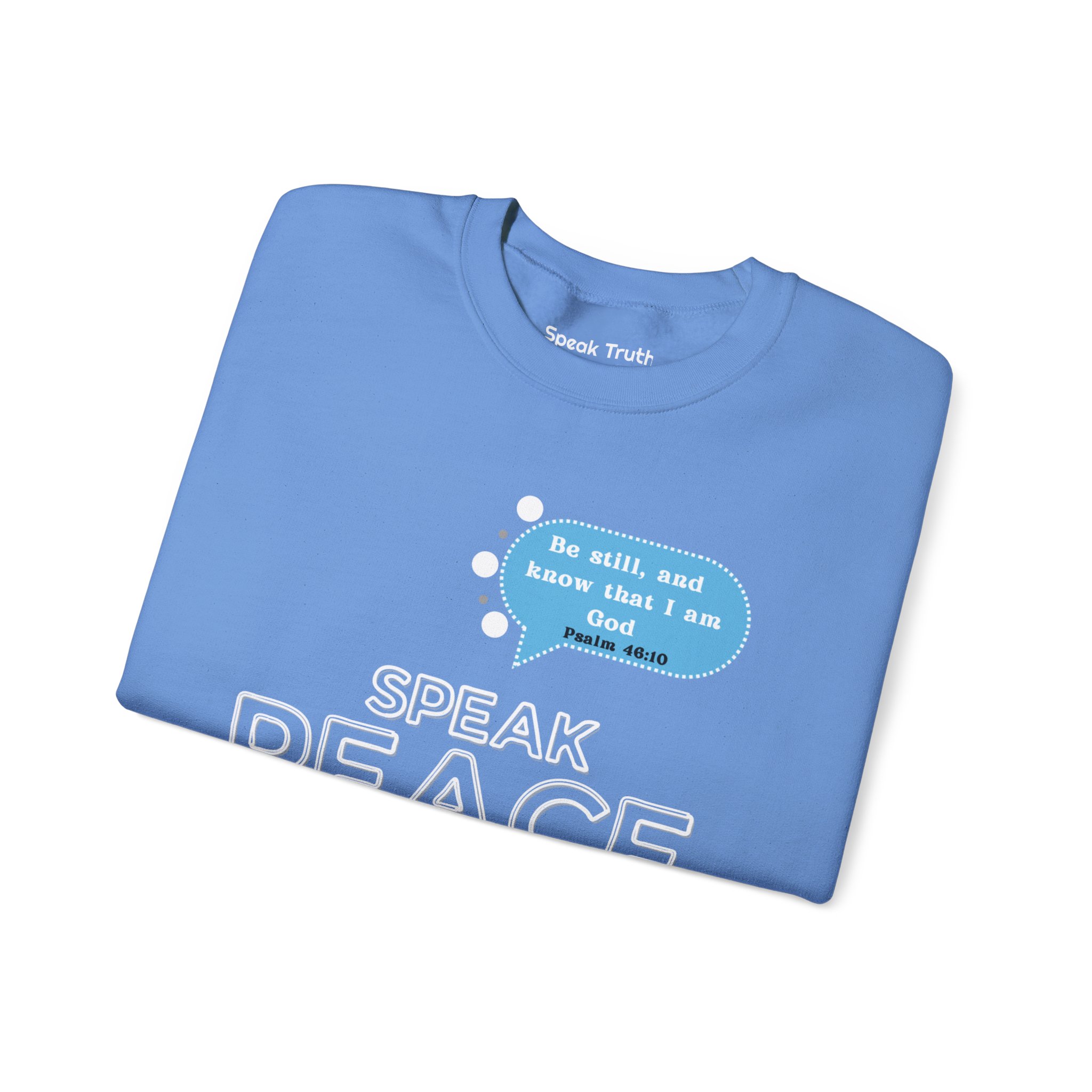 Speak Peace Crewneck Sweatshirt - Image 3