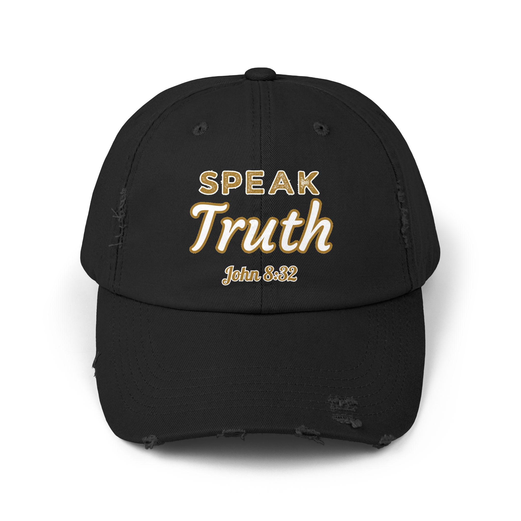 Speak Truth Distressed Cap - Image 4