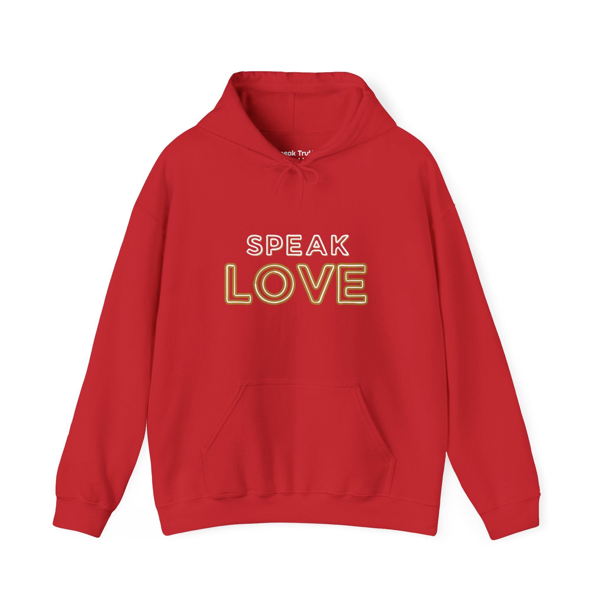 Speak Love Hoodie - Image 5
